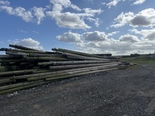 GOOD CONDITION TELEGRAPH POLES 26ft - 32ft LONG.... CHOICE