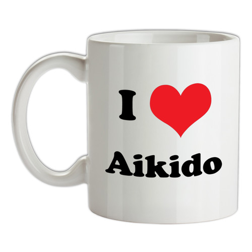 Love aikido mug - love,