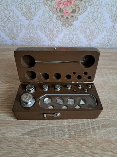 Antique weights for scales