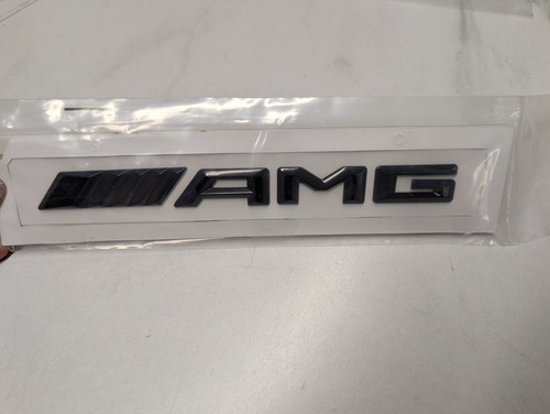 Amg black rear - boot, badge