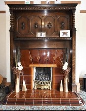 Large Victorian Fire Surround 