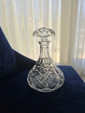 Crystal Ships Drink Decanter
