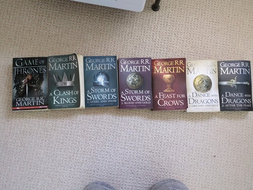Game thrones books 7 - of,