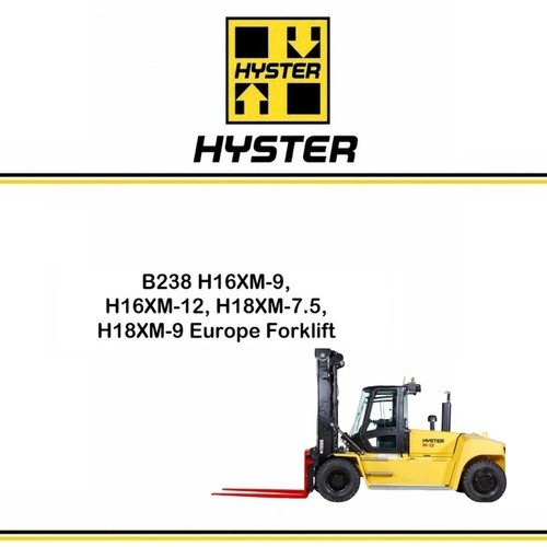 Hyster b238 h16xm - h16xm-9,, h16xm-12