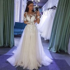 Elegant Lace Appliques Wedding
