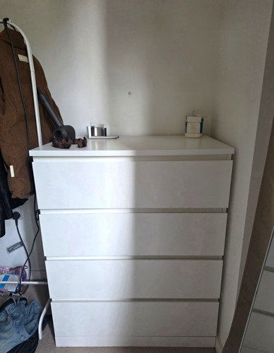Ikea white drawer - white, chest