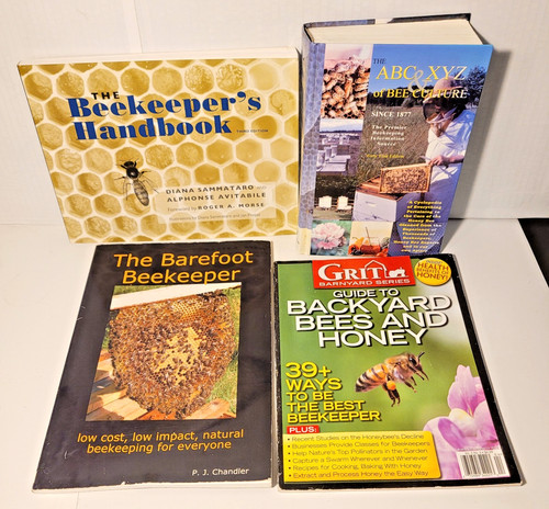 Beekeeping books lot 4 - beekeeping,