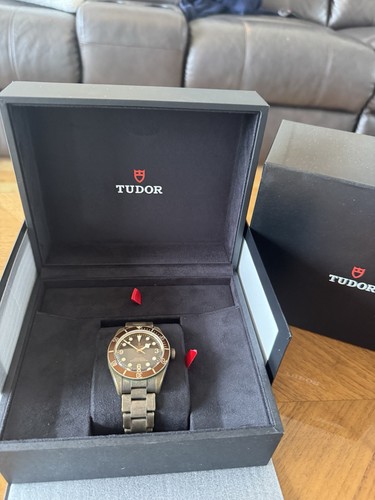 Tudor black bay 43mm full - bay,