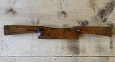 Vintage Carpentry Tool 12 1/2” Wooden Spokeshave With 3 1/2” Cutter (misc-59)