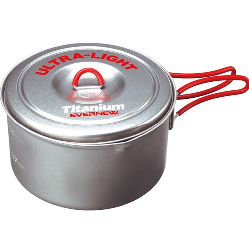 Evernew titanium pot - evernew, 1.3l