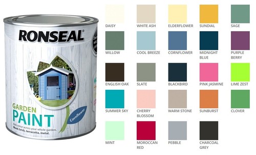 Ronseal exterior garden paint - exterior,
