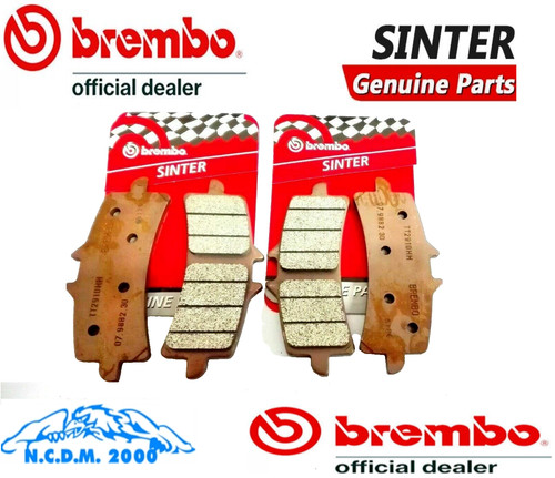 Front brake pads brembo - brake,
