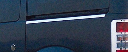 Chrome rear door rail trim - chrome,