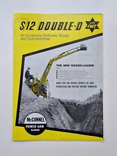 McCONNEL S/12 DOUBLE-D DIGGER LOADER SALES BROCHURE
