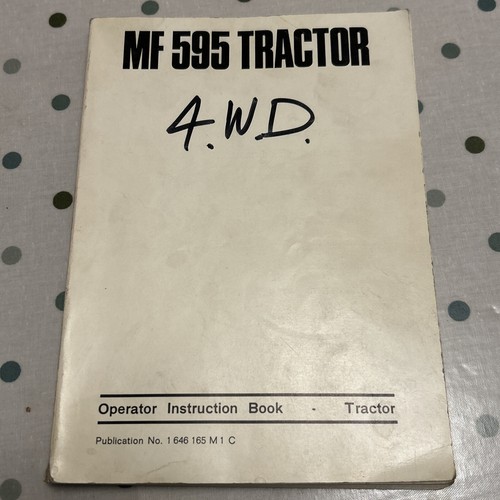 Massey ferguson 595 - massey,