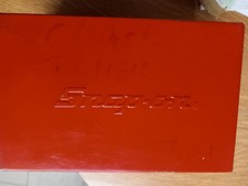 Snap-On  RED Vintage Metal