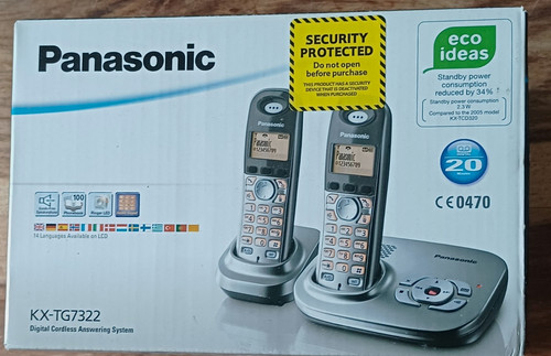 Panasonic tg7322 dect - panasonic, kx-tg7322
