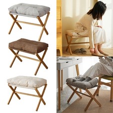 Padded footstool leg - padded, rest