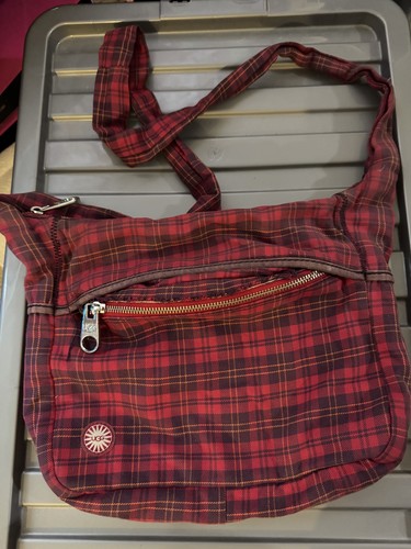 Vintage rare red ugg - rare, tartan