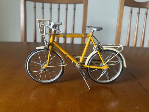 Vintage metal bicycle - metal,