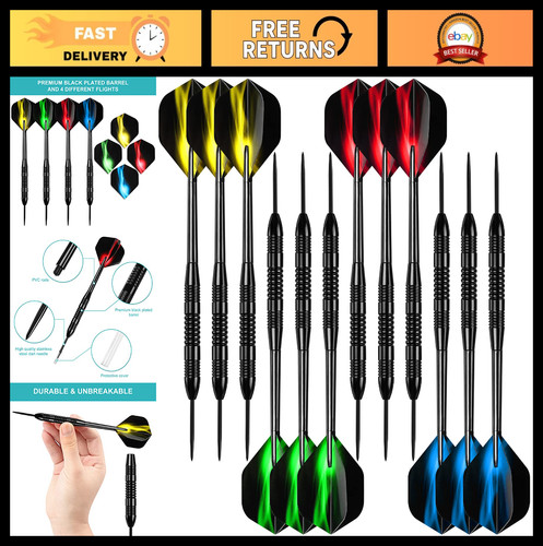 Pack steel tip darts - 12, set