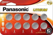 LOT 10-100 Panasonic LITHIUM