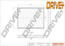 Filter interior air fits ford - filter,