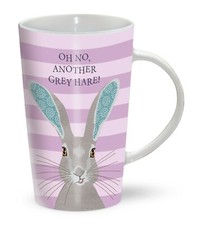 Latte Mug - Grey Hare!