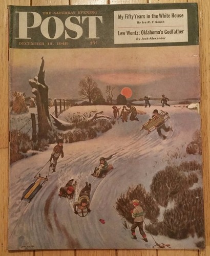 Saturday evening post december - saturday,