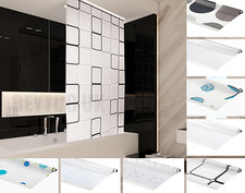 Bathroom shower curtain - bathroom,