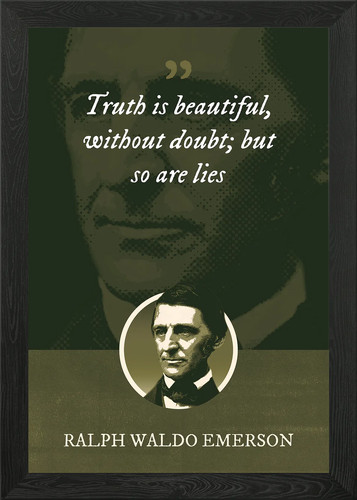 Truth beautiful framed - is, wall