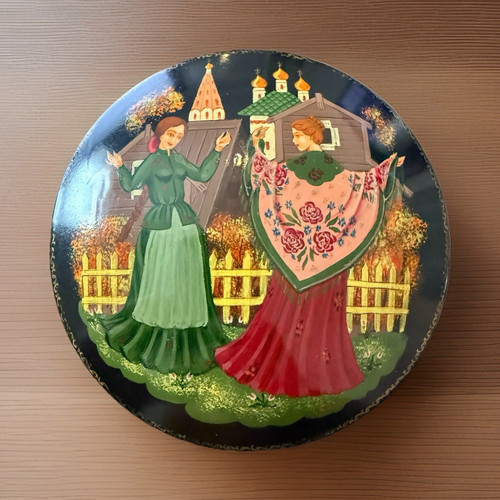 Vintage russian hand painted - vintage,