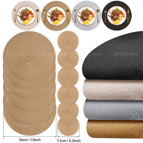 Set woven round - 12,