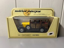 MATCHBOX MODELS OF YESTERYEAR