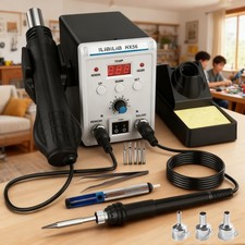 ilibilib 700W Soldering station Hot Air Gun SMD Welding Station Desoldering Tool