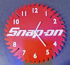 Snap On Wall Clock 23cm Man