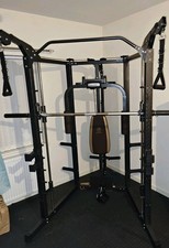 Smith Machine & Weight Bench MARCY SM-4008 Power Rack All In One Home Multi Gym