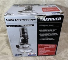 Traveler USB Microscope with 1.3 Megapixel Camera - Boxed / NEW