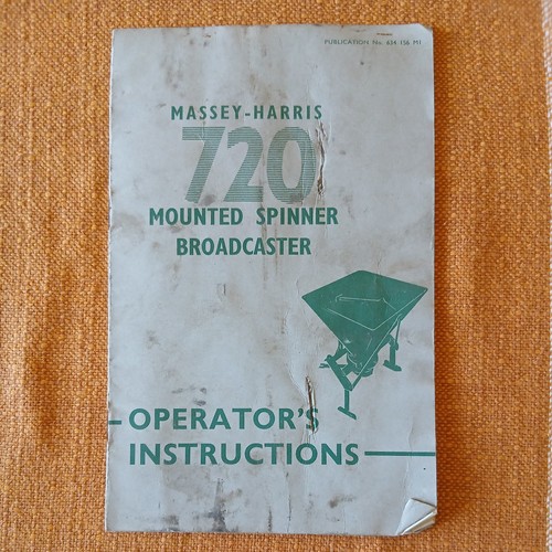Massey harris 720 mounted - harris,