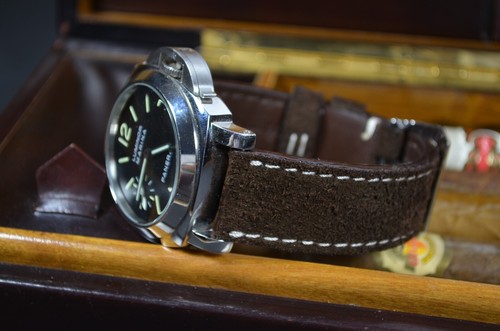 Watch strap 22 brown - 26, 24