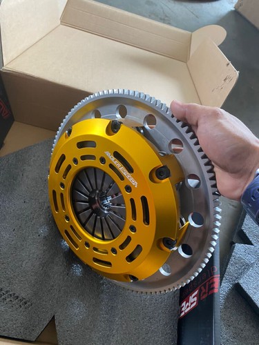 Racing twin disc clutch - twin,