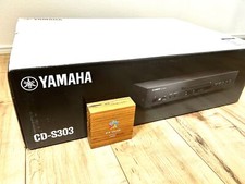 YAMAHA CD-S303 Black CD Player USB Terminal for WAV FLAC Format Playback