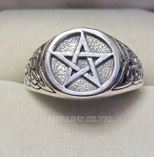 Pentagram ring 6grams - ring, of