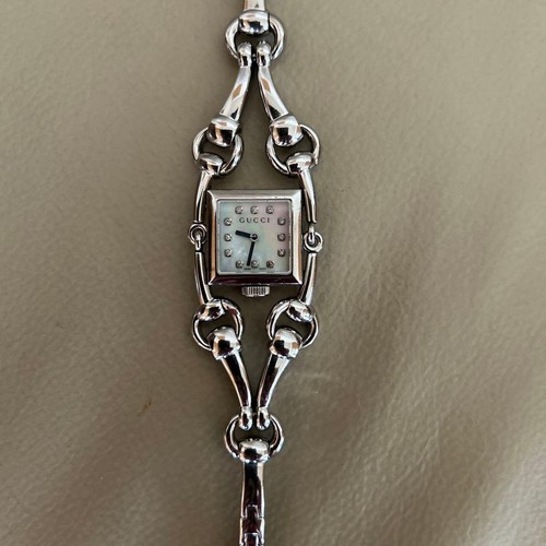 Gucci signoria quartz - quartz, white