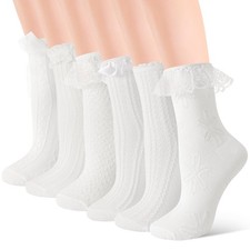 scenicamp 6 Pairs Women Ruffle