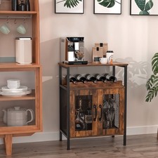 Rustic Wine Rack Cabinet Wine