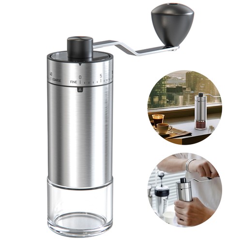 Stainless steel manual coffee - stainless,