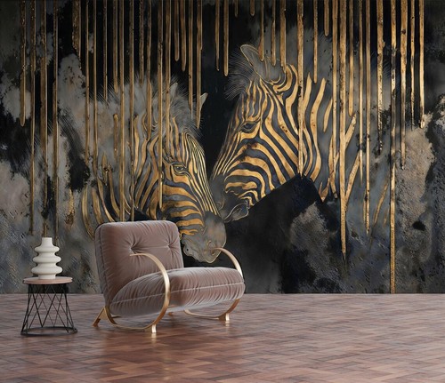 Mystical zebra abstract modern - mystical,