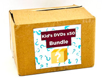 Kids DVDs Bundle x 50 - Mixed Children DVD Job Lot x 50 Films & TV Shows
