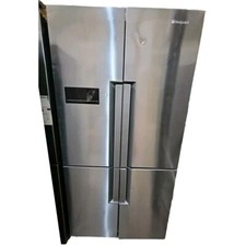 Hotpoint HPSN4TA+IN Quattro American Fridge Freezer - Stainless Steel